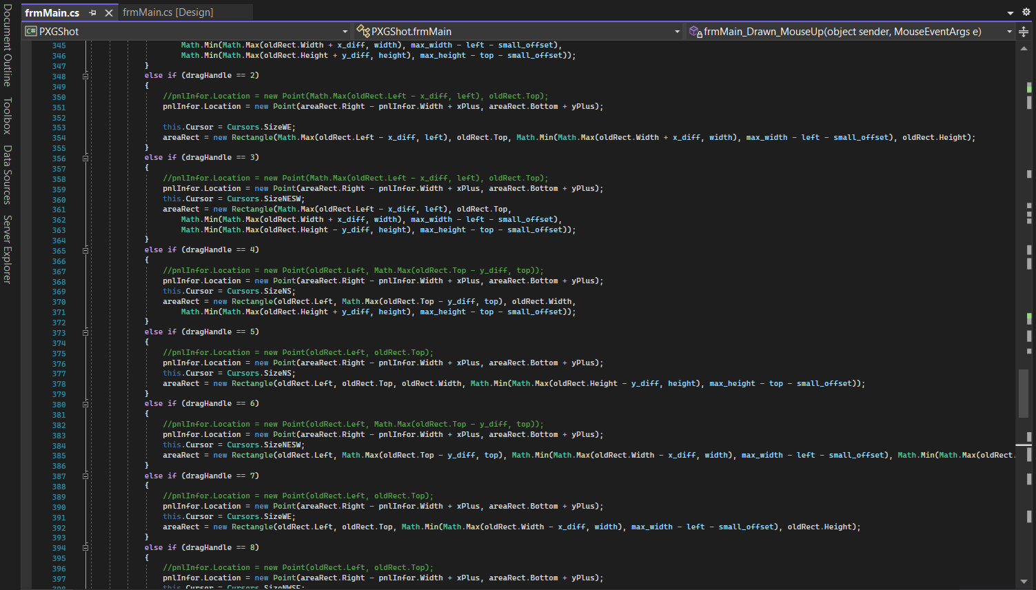 Full source code phần mềm chụp ảnh màn hình C#.