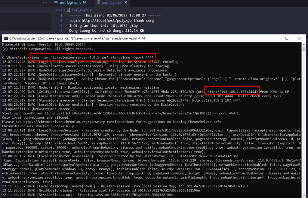 Selenium WebDriver & Unit Testing trên Window