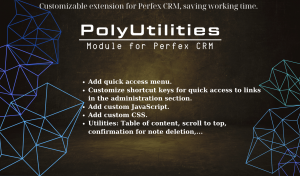 PolyUtilities for Perfex CRM