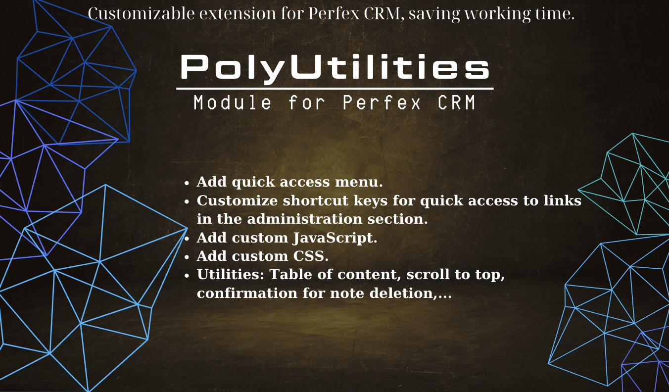 PolyUtilities cho PerfexCRM